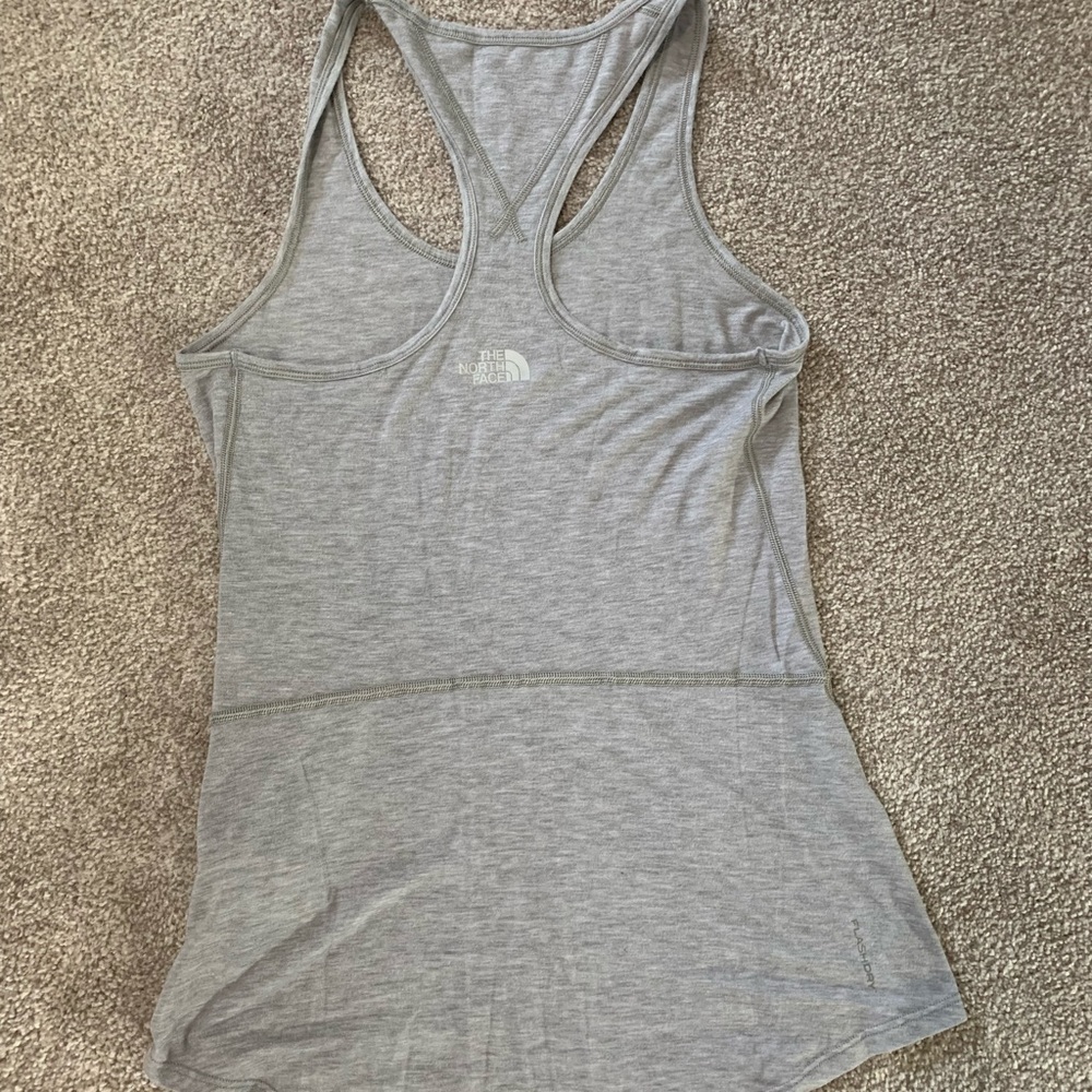 XS Gray Northface tank